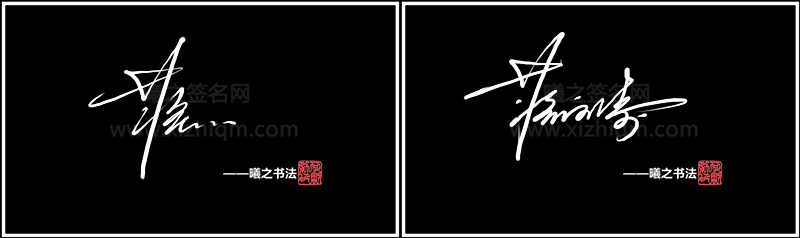 全国高端专业签名设计 蒋